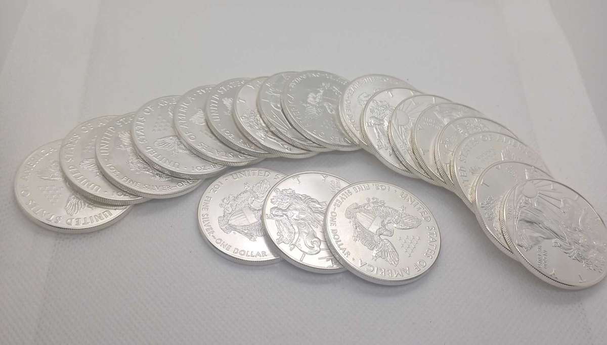 20x1oz 2015 Pure Silver Liberty coins Bid Per Coin