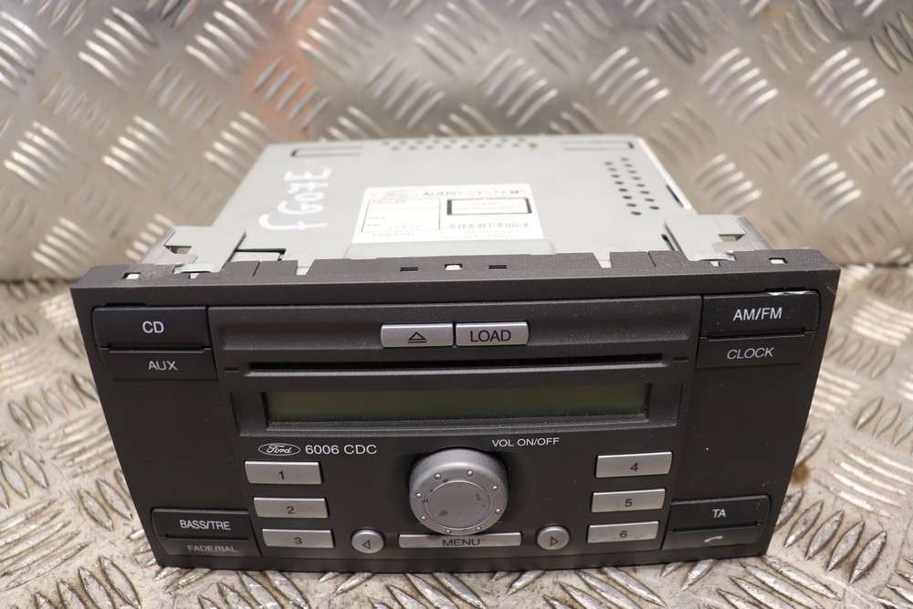 Original 2008 Ford Focus 6000 CD Stereo Radio Head Unit