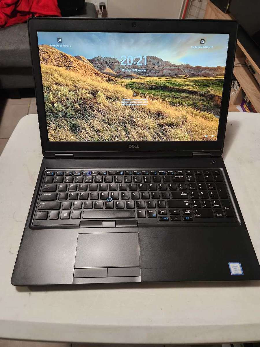 Dell I7 8th gen laptop