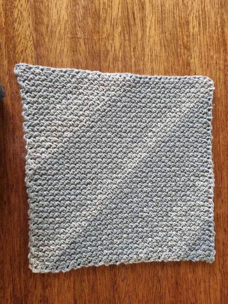 Crochet washcloth