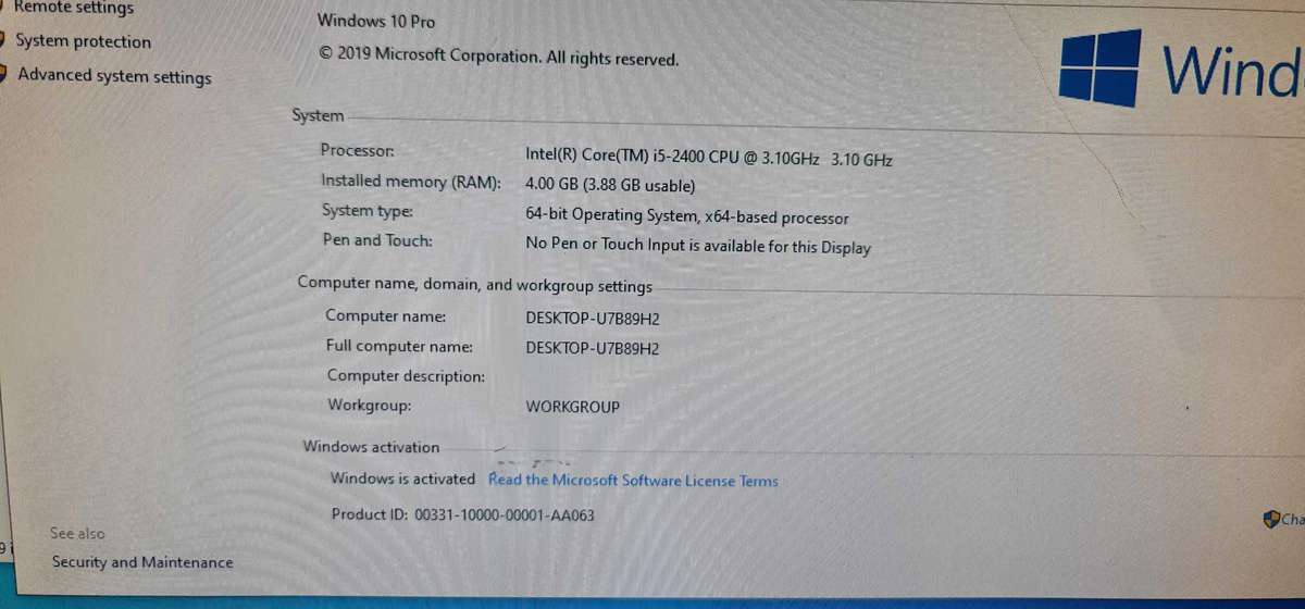 Dell optiplex 790 cocre i5 desktop
