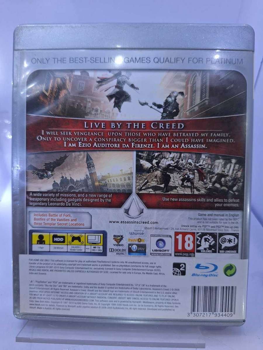 Assassin's Creed II - Platinum (PS3)