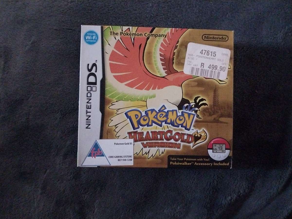 Pokémon Heart Gold-Complete boxset