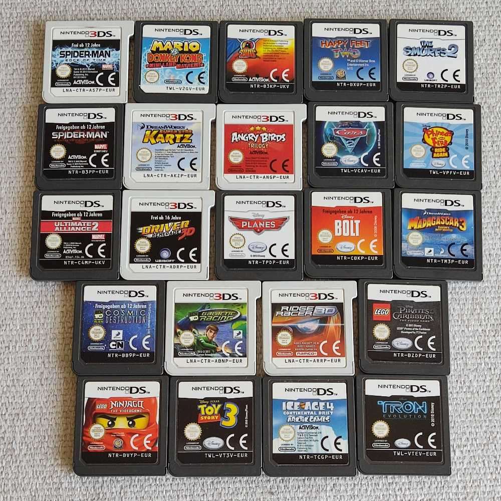 Nintendo Ds & 3Ds Game Cartridge bundle