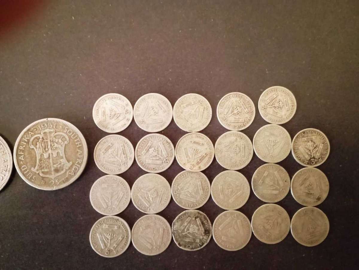 Silver coin lot
