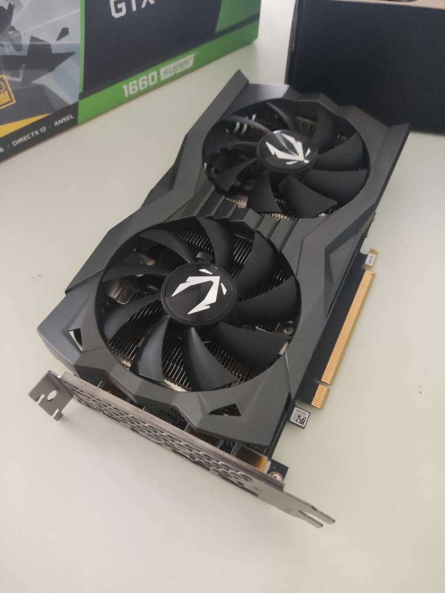 Zotac AMP Edition GTX1660 Super 6GB GDDR6 Graphics card**Boxed**Working Great**HDMi**