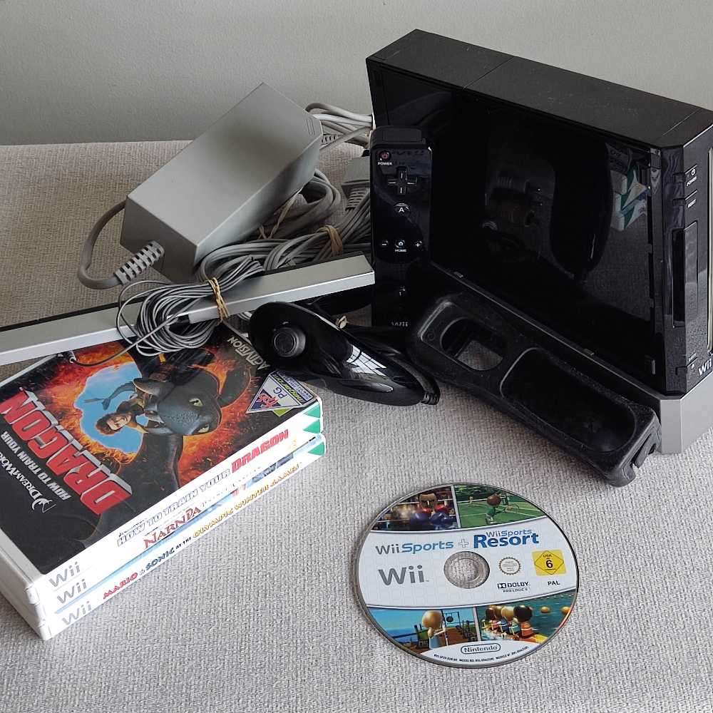 Nintendo Wii with games bundle PAL region