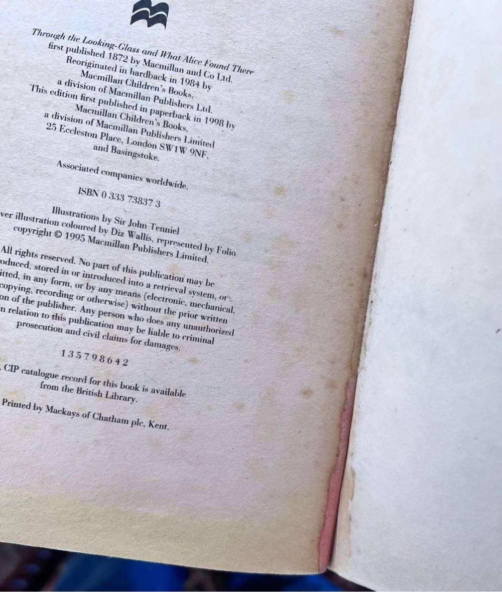 Through the looking-glass - Lewis Carroll (1998)