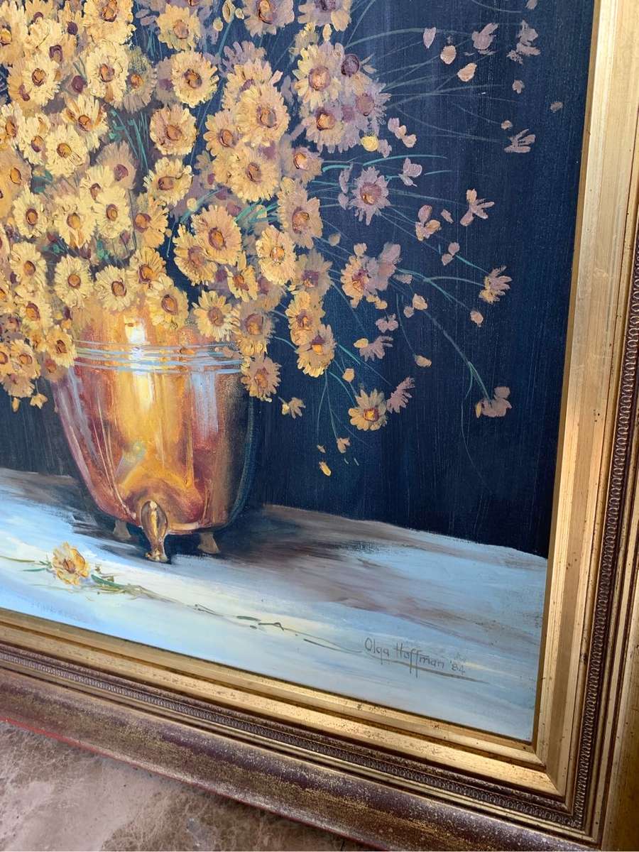 Olga Hoffman oil painting