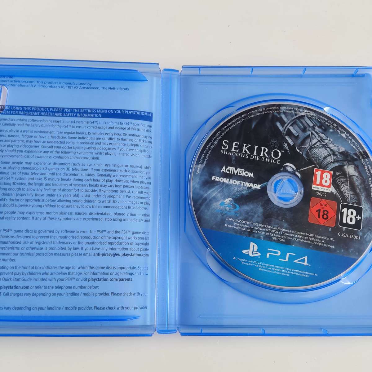 Sekiro Shadows Die Twice Ps 4