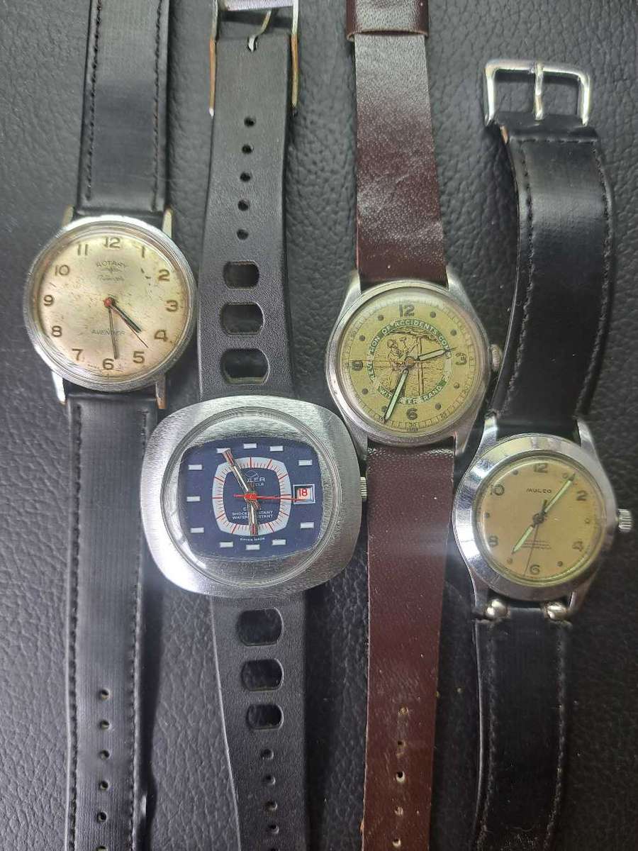 4 vintage watch bargain lot 2