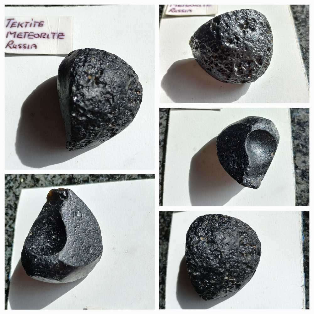 Tektite meteorite, Volcanic stones/beads, Fossils, Indian arrow point