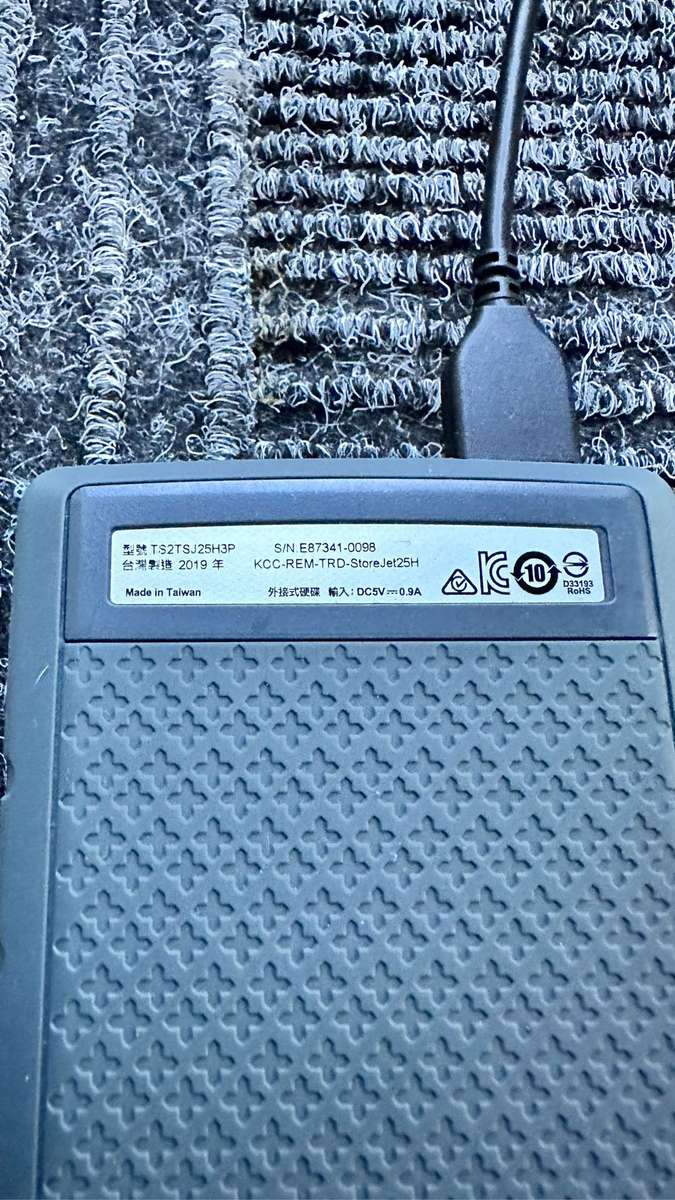 Transcend 2TB Rugged USB3.0 Hard Drive 2.5` - Purple