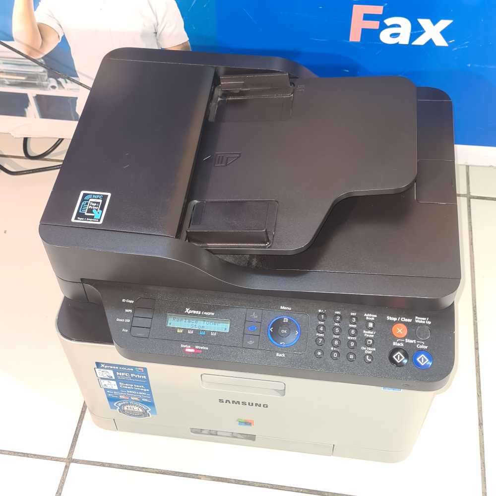 Samsung Xpress C4ofw multifunctional laserjet printer (with 40% + color toners)