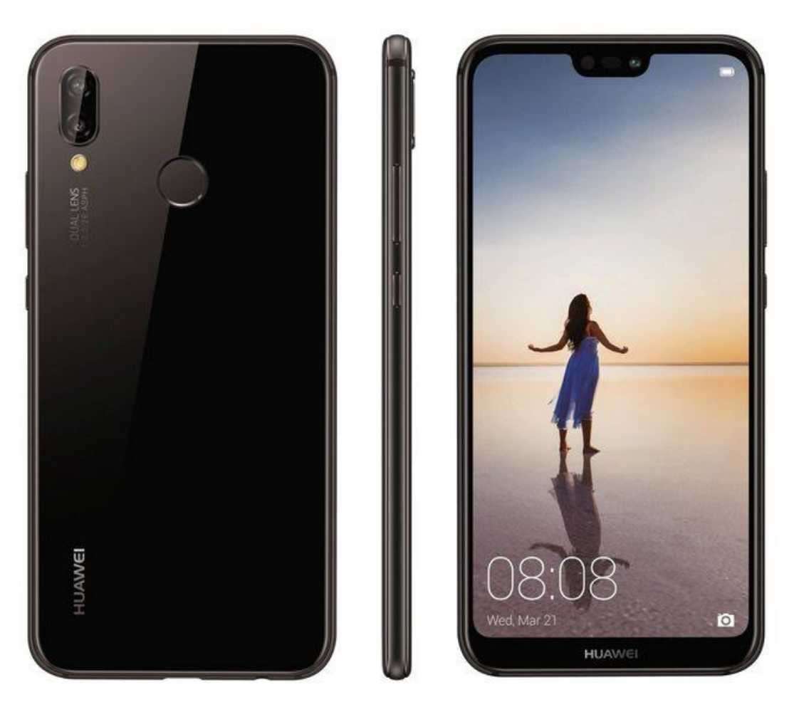 Huawei P20 lite 64GB black color (Used)