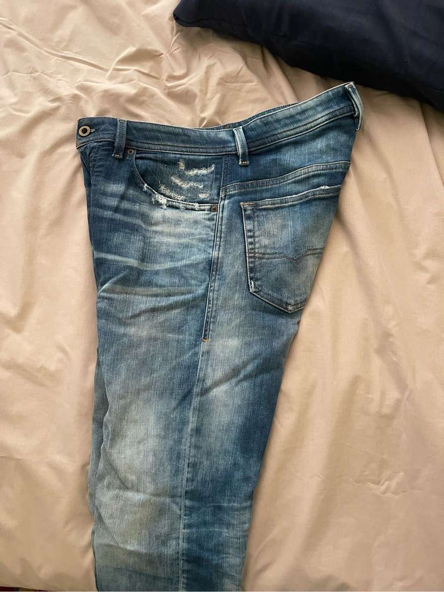 Diesel Thommer T jeans joggjeans blue great condition size 30 medium