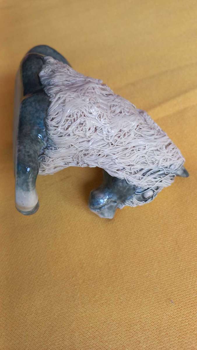 Vintage Cheval Ceramics Shetland pony ornament