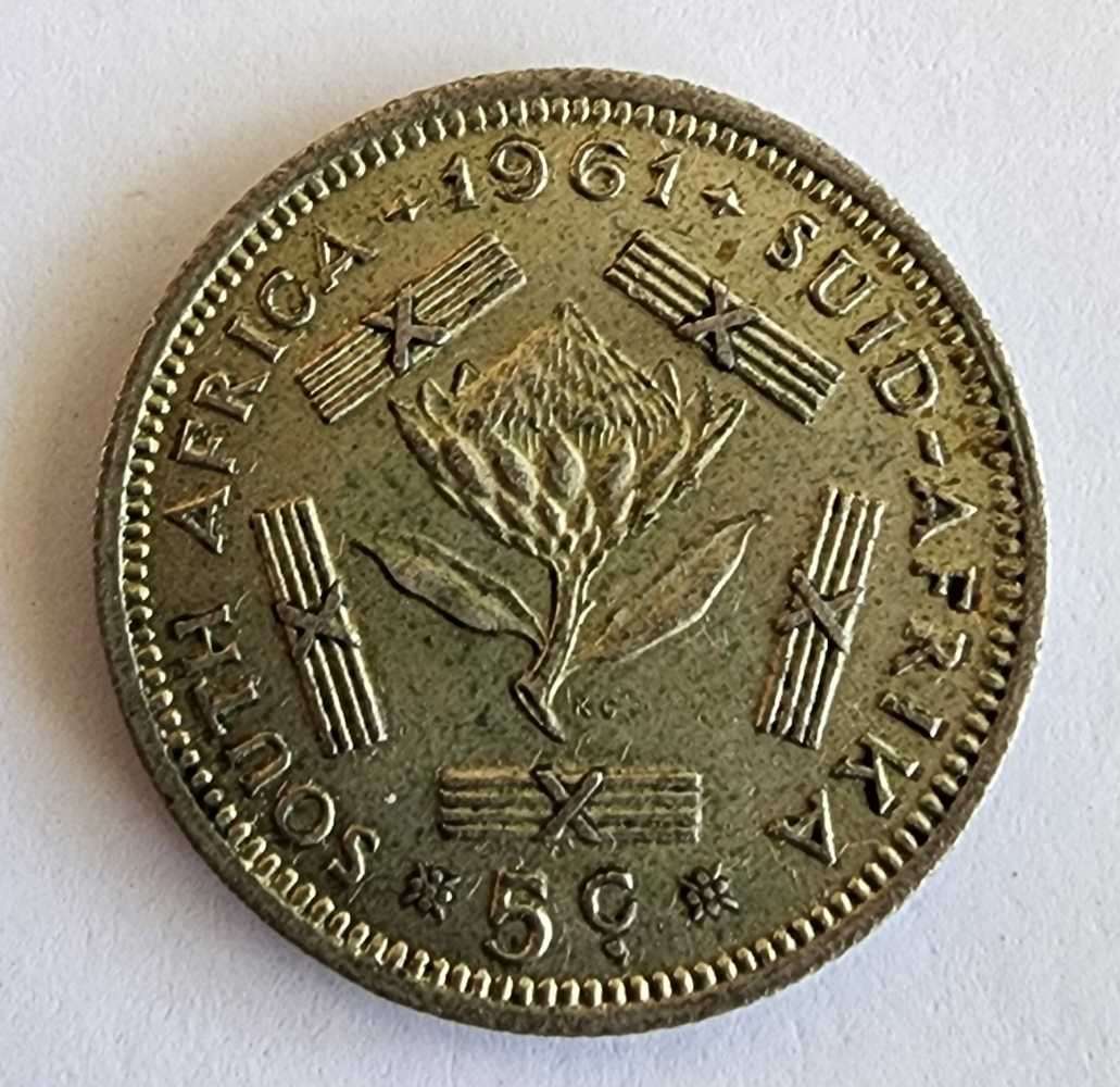 1961 Five Cent