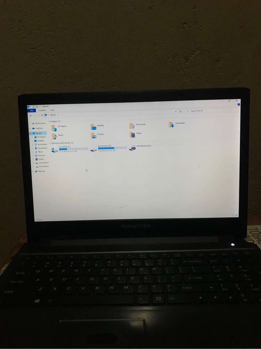 Laptop(homechoice