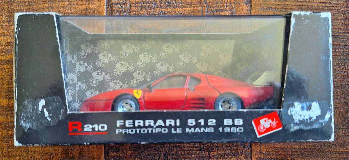 Set of 5 Brumm Le Mans Ferrari 512 Car Models