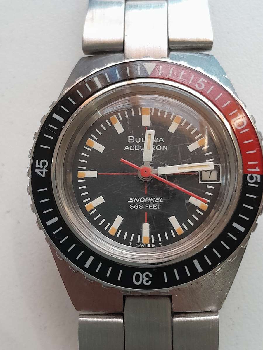 Bulova accutron snorkel 666 feet