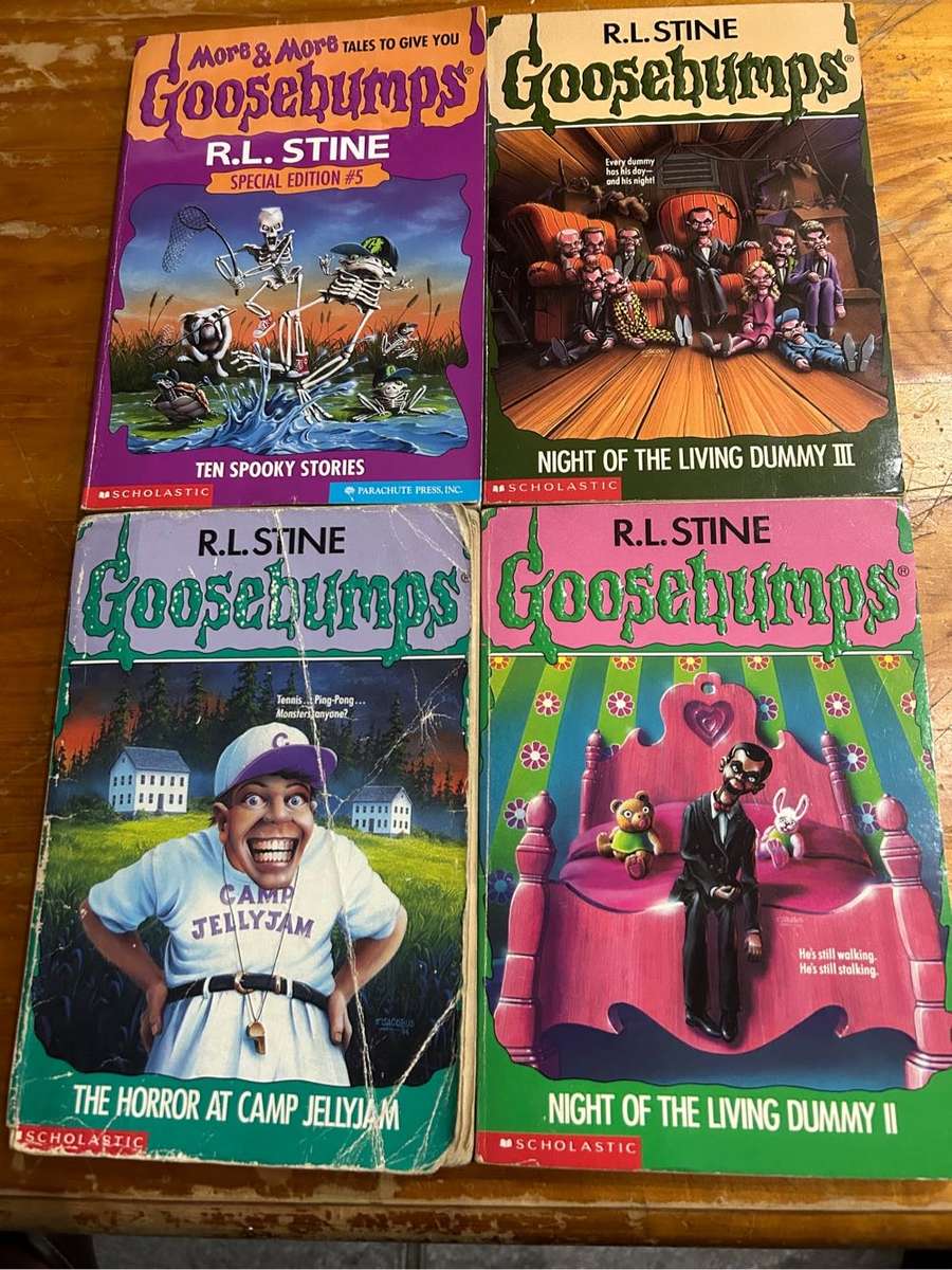 Goosebumps book bundle of 8