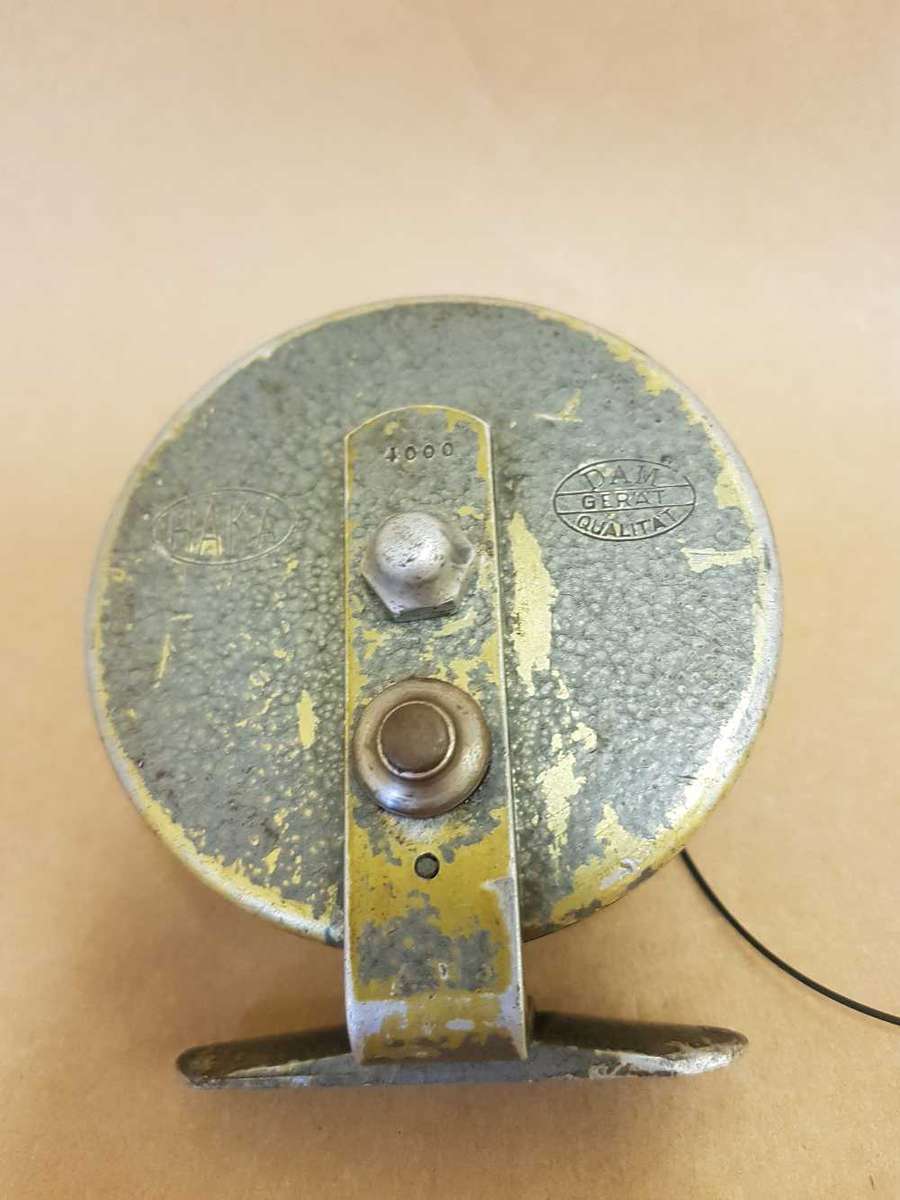 Vintage DAM GERAT fly fishing reel.