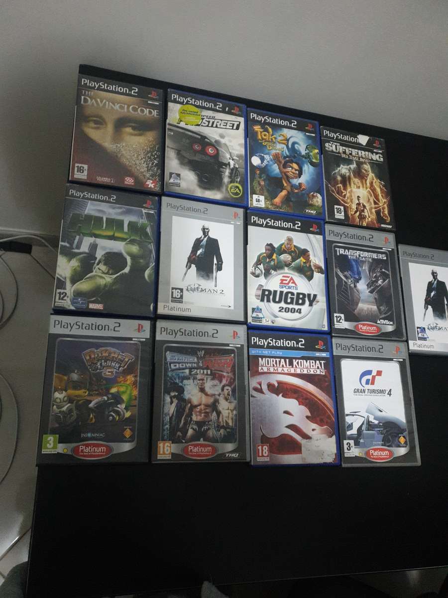 PS2 Games Joblot