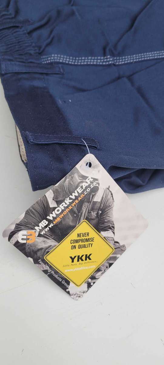 Size 82 Chest, 72 Waist ZERO-FLAME SABS Approved Flame Resistant  Work PANTS ONLY