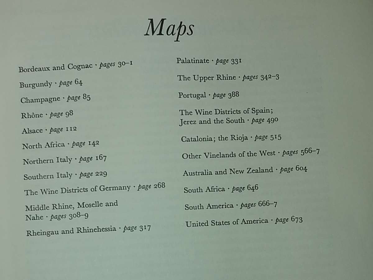 LARGE THICK BOOK - WINES OF THE WORLD - 714 PAGES