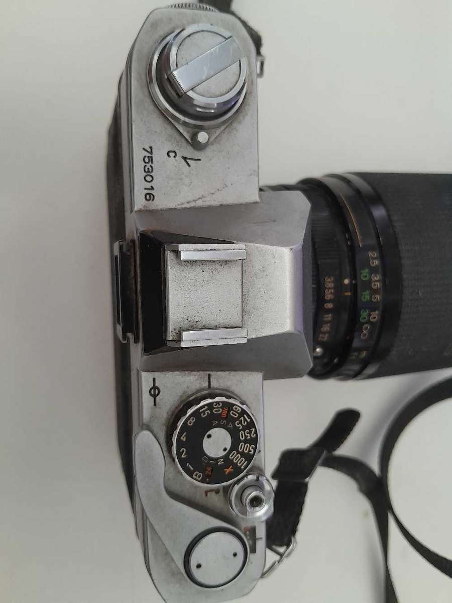 Vintage Canon FT camera + lots of accessories