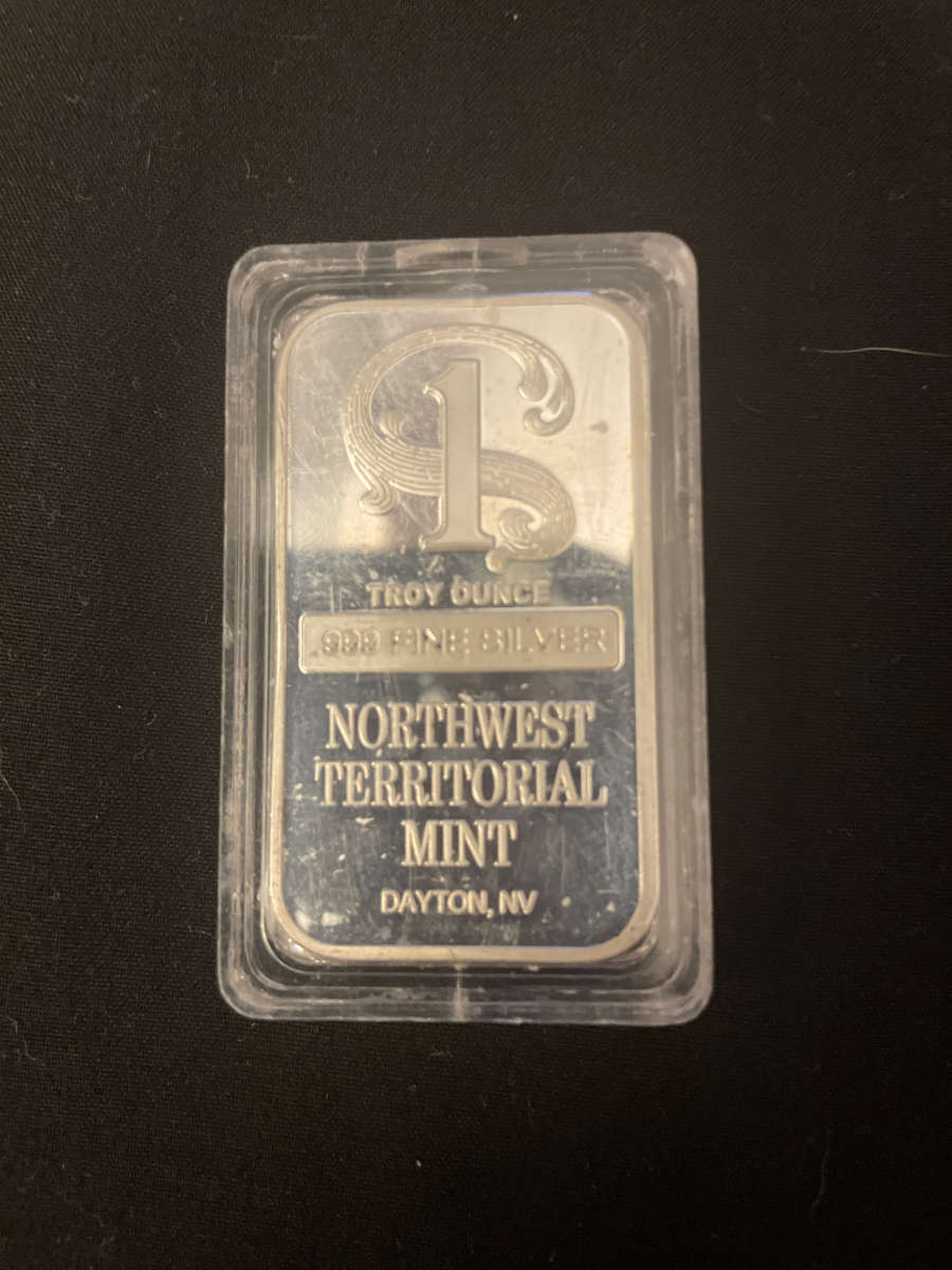 1 Troy punch silver northwest territory mint bar