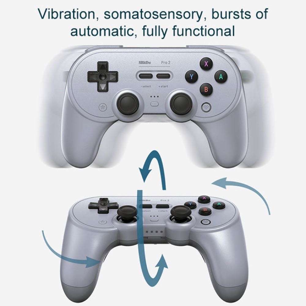8Bitdo SN30 PRO 2 Wireless Bluetooth Gamepad Joystick for Switch / Android / PC (Classic)