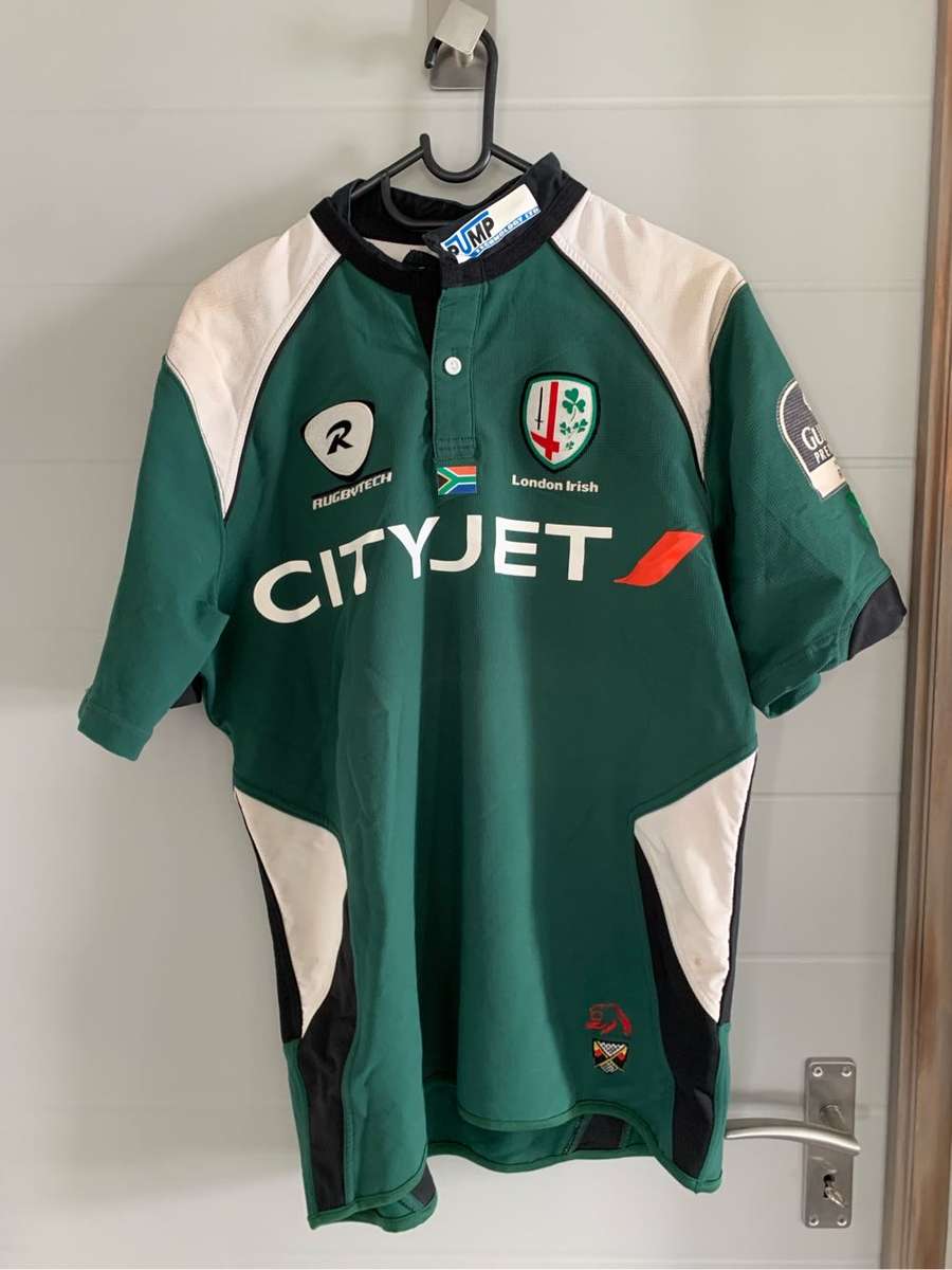 Danke coetzee london irish match worn jersey