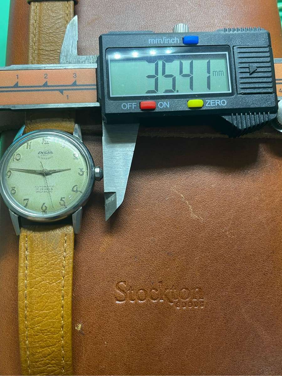 Enicar ultrasonic vintage watch