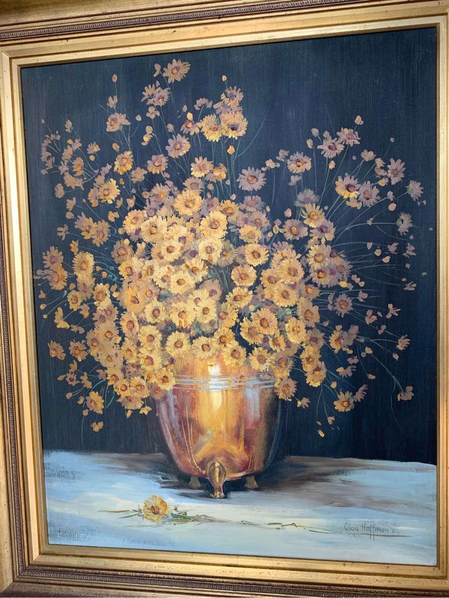 Olga Hoffman oil painting