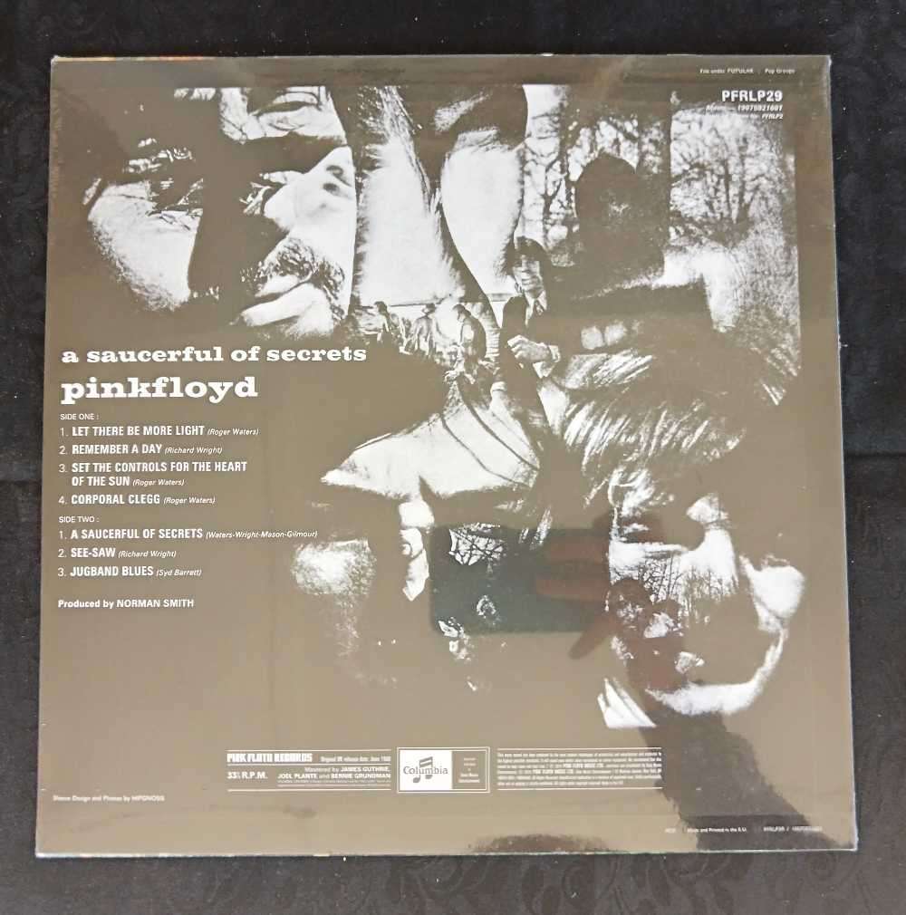 Factory Sealed - PINK FLOYD - A Saucerful of Secrets LP Vinyl Record