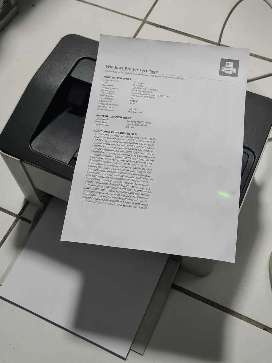 Samsung Express m2020 laser monochrome printer