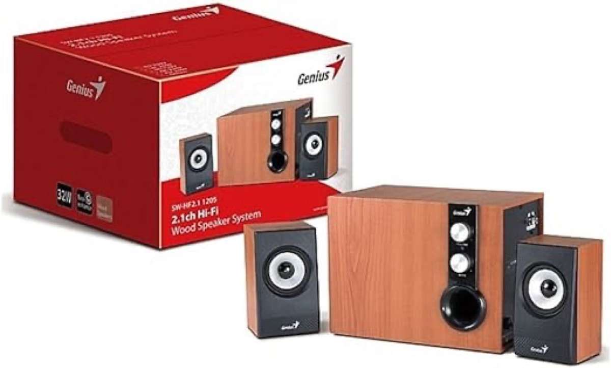 Genius SW HF 2.1 1205 32 W 2 Channel Speaker