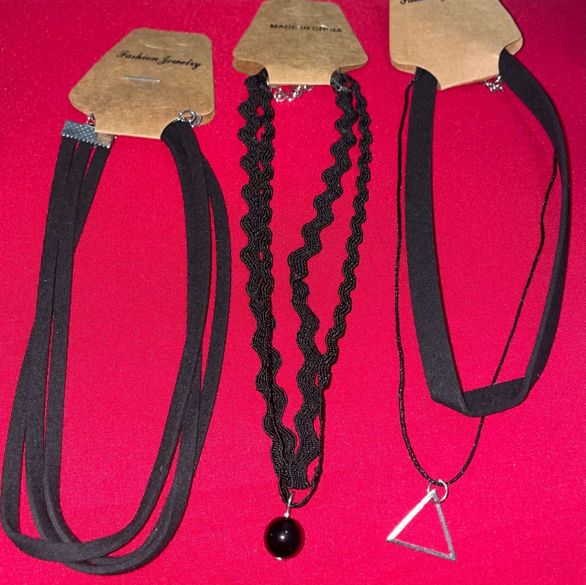 3 Choker Necklaces