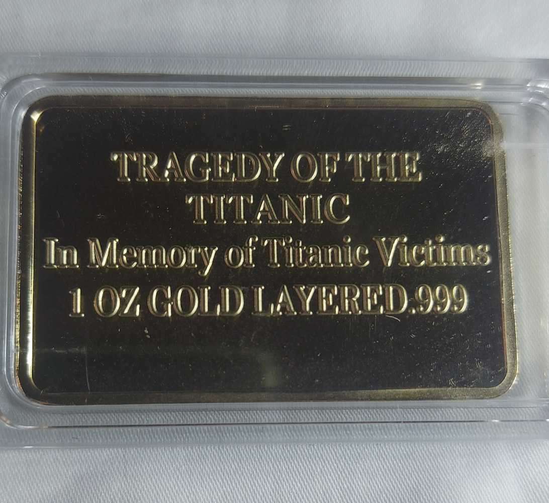 Titanic 15 April 1912 Medal