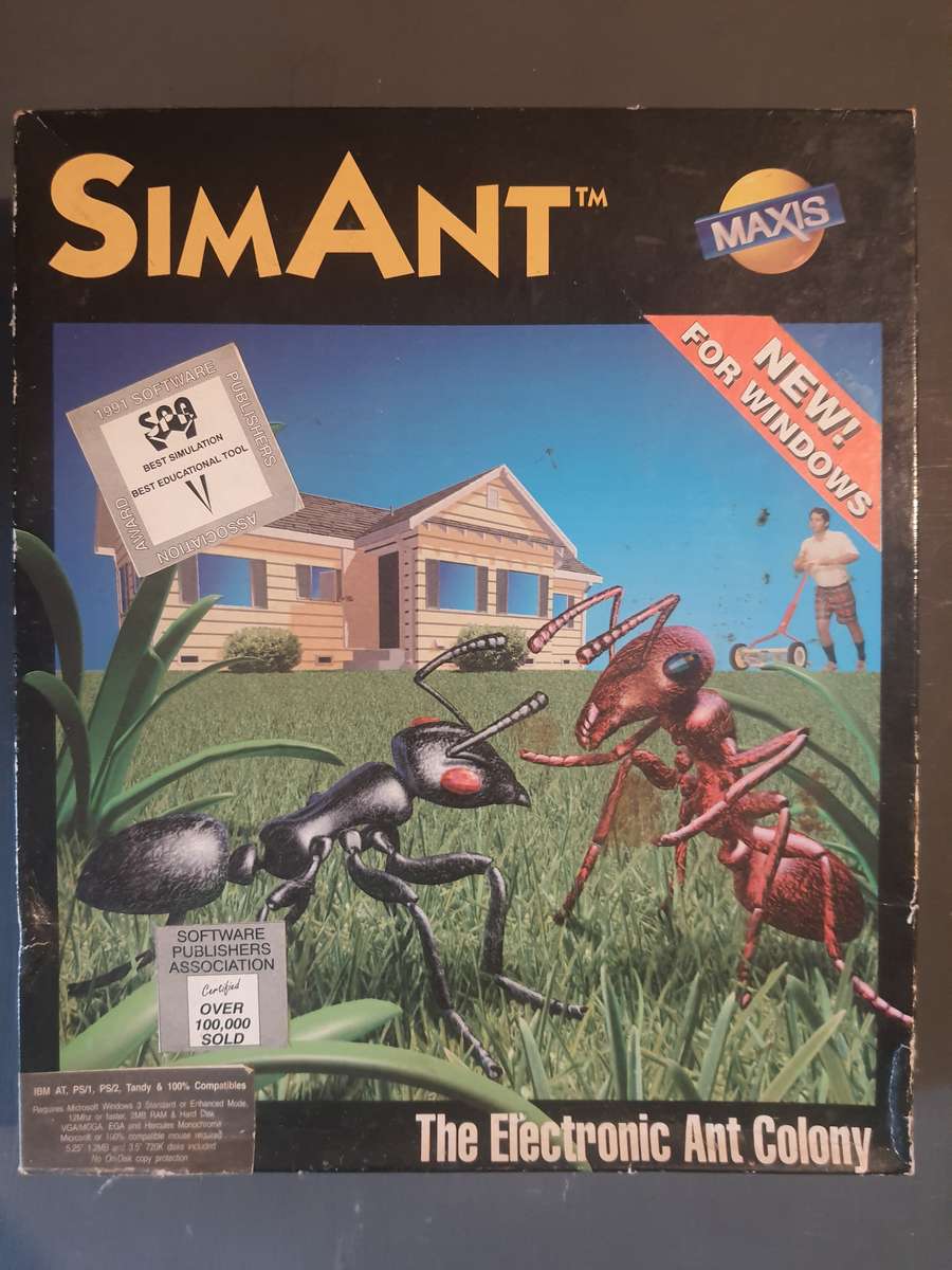 Sim Ant - Floppy Disc PC Game