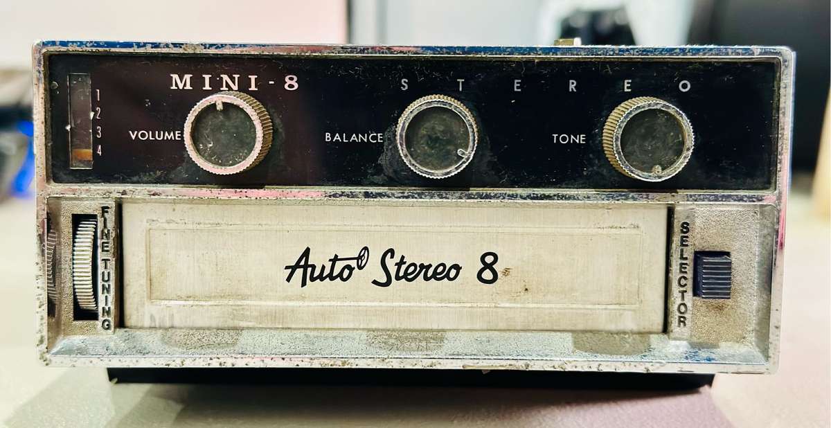 Vintage 8-Track Player