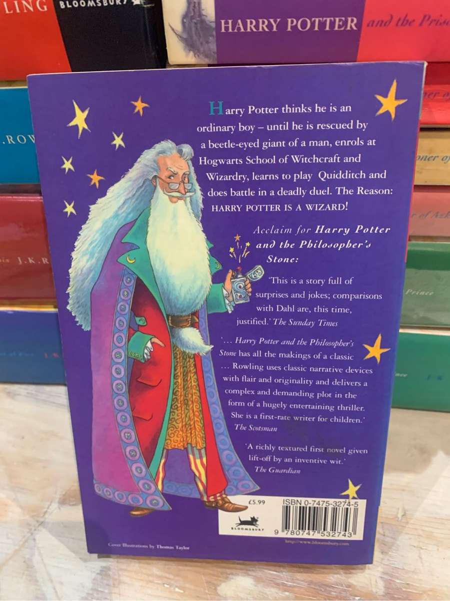 Harry Potter and the Philosophers Stone softcover