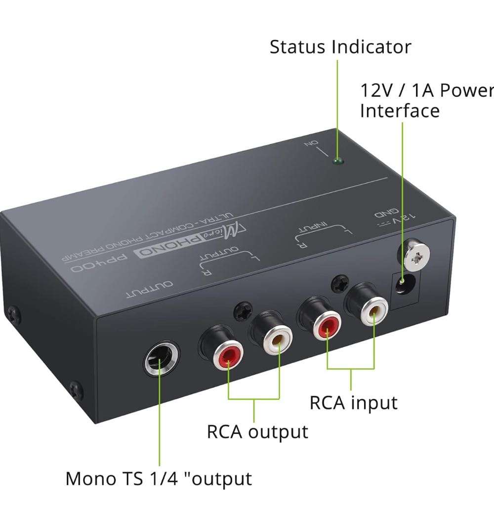 Ultra compact phono preamp PP400 (local stock)