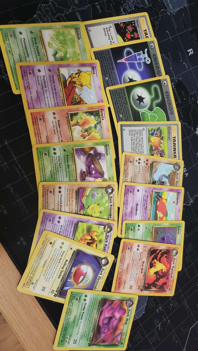 Vintage pokemon cards: Team Rocket