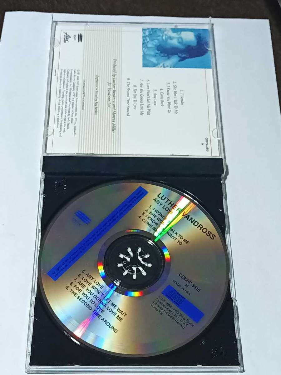 Luther Vandross,Any love ,cd