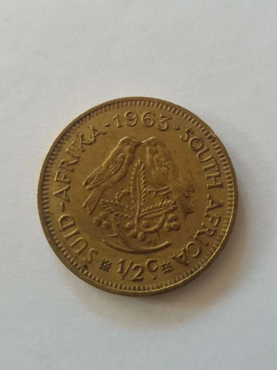 South Africa ½ cent, 1963
