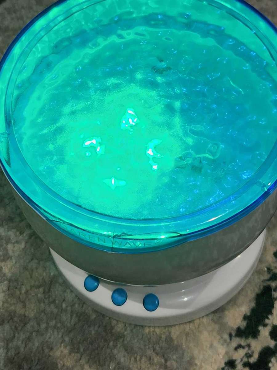 Daren Waves Machine - Light Projector/ Night light (see link for details on awesome item)