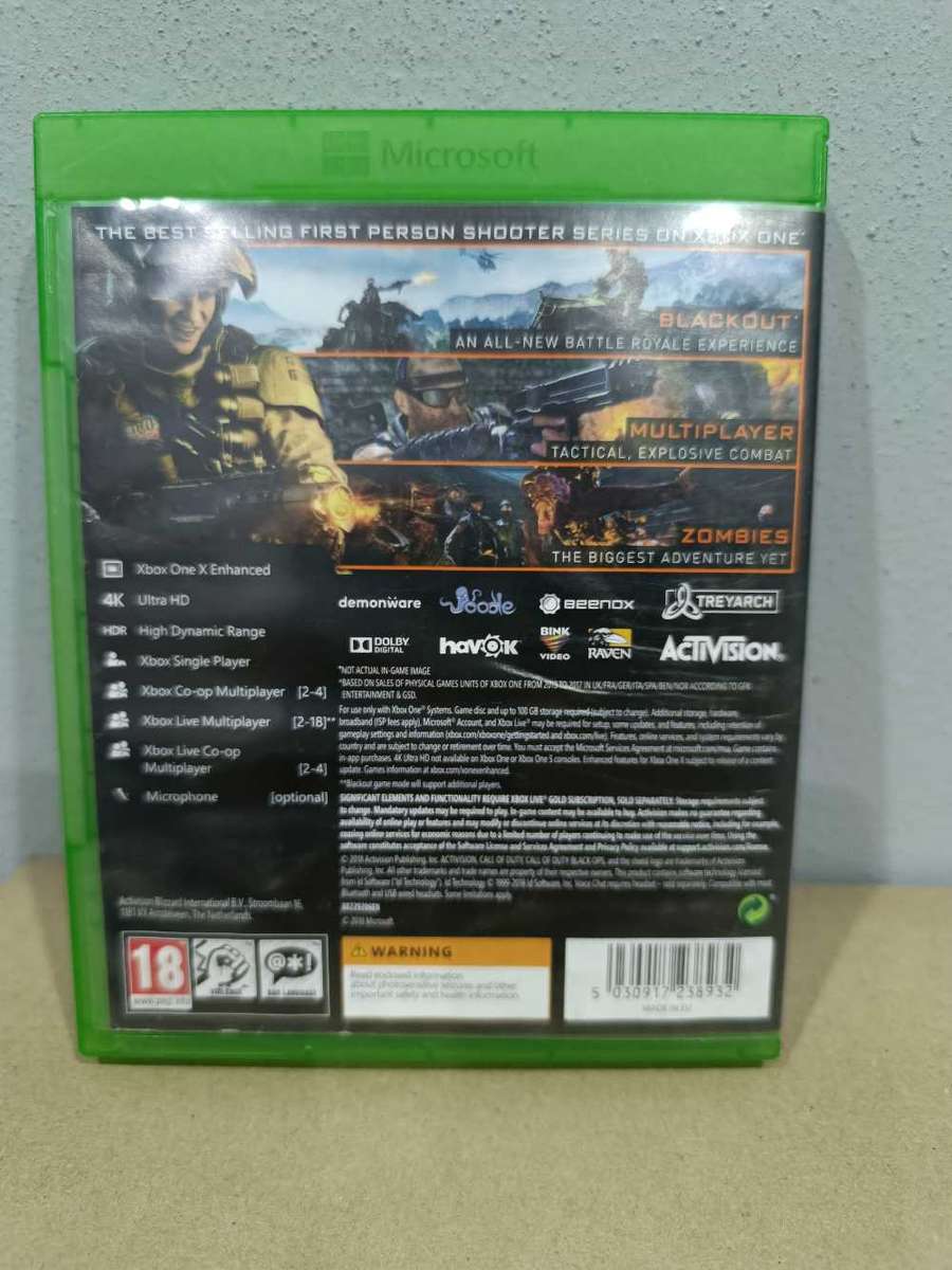 Call of duty: Black OPS 4 - Xbox one